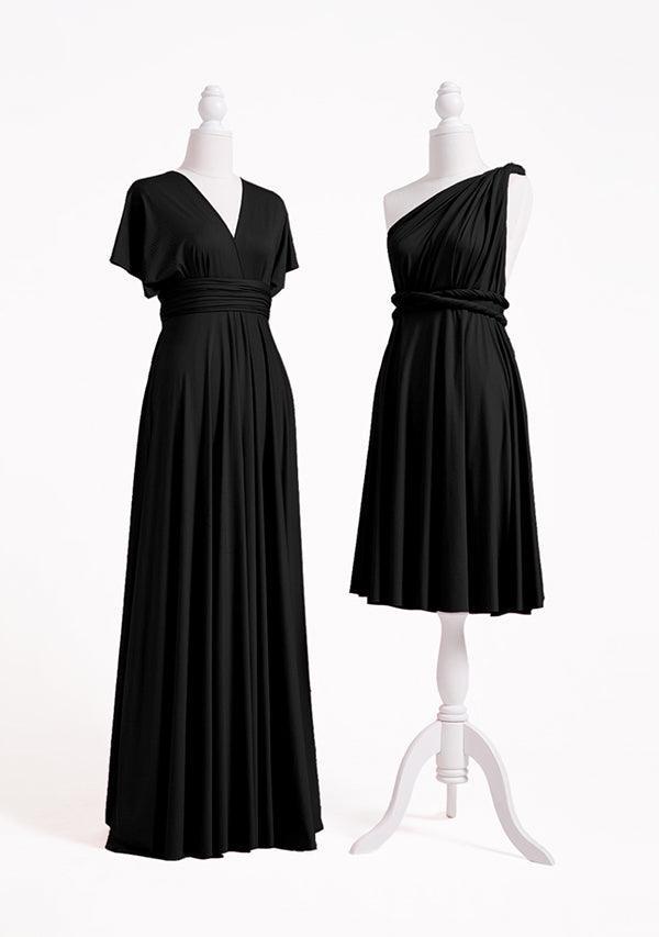 Black Multiway Infinity Dress