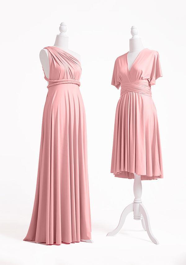 Dusty Rose Multiway Infinity Dress