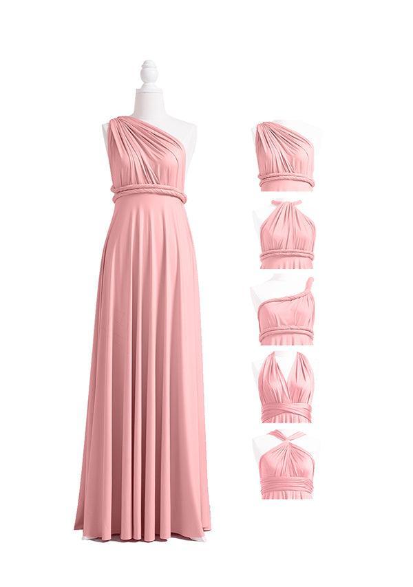 Dusty Rose Multiway Infinity Dress